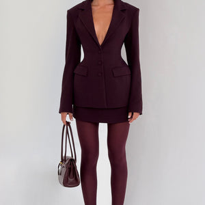 Rowena Blazer - Šljiva