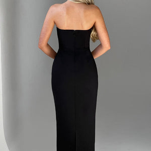 Roxanne Midaxi Haljina - Crna