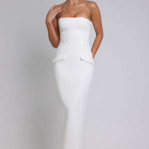 Roxanne Midaxi Haljina - Slonovača