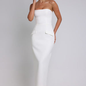 Roxanne Midaxi Haljina - Slonovača