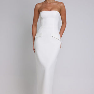 Roxanne Midaxi Haljina - Slonovača