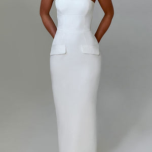 Roxanne Midaxi Haljina - Slonovača