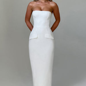 Roxanne Midaxi Haljina - Slonovača