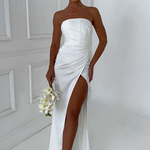 Safiya Maxi Haljina - Slonovača