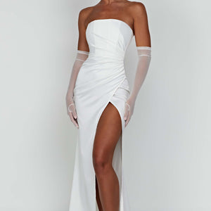 Safiya Maxi Haljina - Slonovača