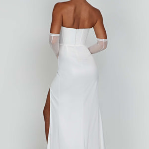 Safiya Maxi Haljina - Slonovača