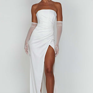 Safiya Maxi Haljina - Slonovača