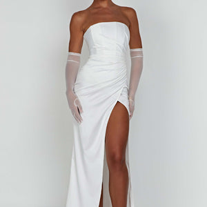 Safiya Maxi Haljina - Slonovača