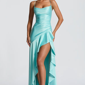 Samira Maxi Haljina - Aqua