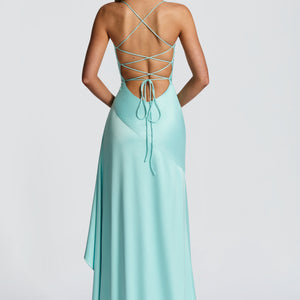 Samira Maxi Haljina - Aqua