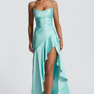 Samira Maxi Haljina - Aqua