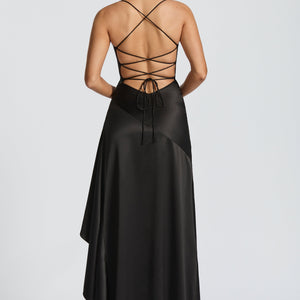 Samira Maxi Haljina - Crna