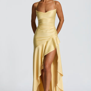 Samira Maxi Haljina - Limun