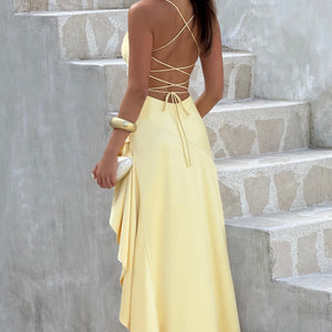 Samira Maxi Haljina - Limun