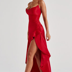 Samira Maxi Haljina - Crvena