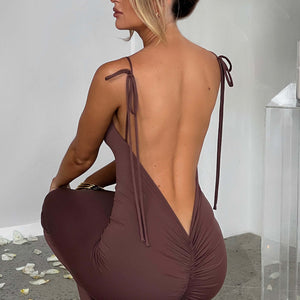 Sanya Maxi Haljina - Čokolada