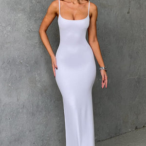 Saskia Maxi Haljina - Bijela