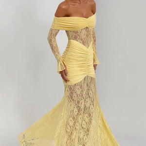 Sauline Maxi Haljina - Limun