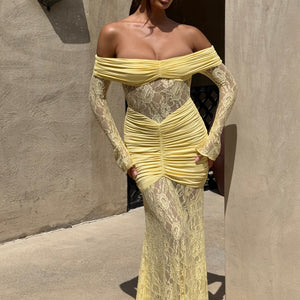 Sauline Maxi Haljina - Limun