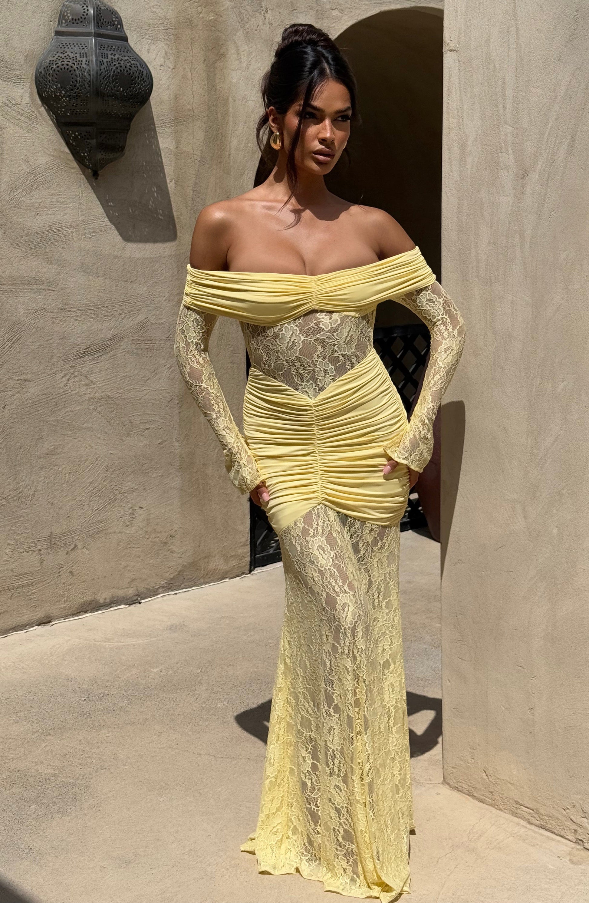 Sauline Maxi Haljina - Limun