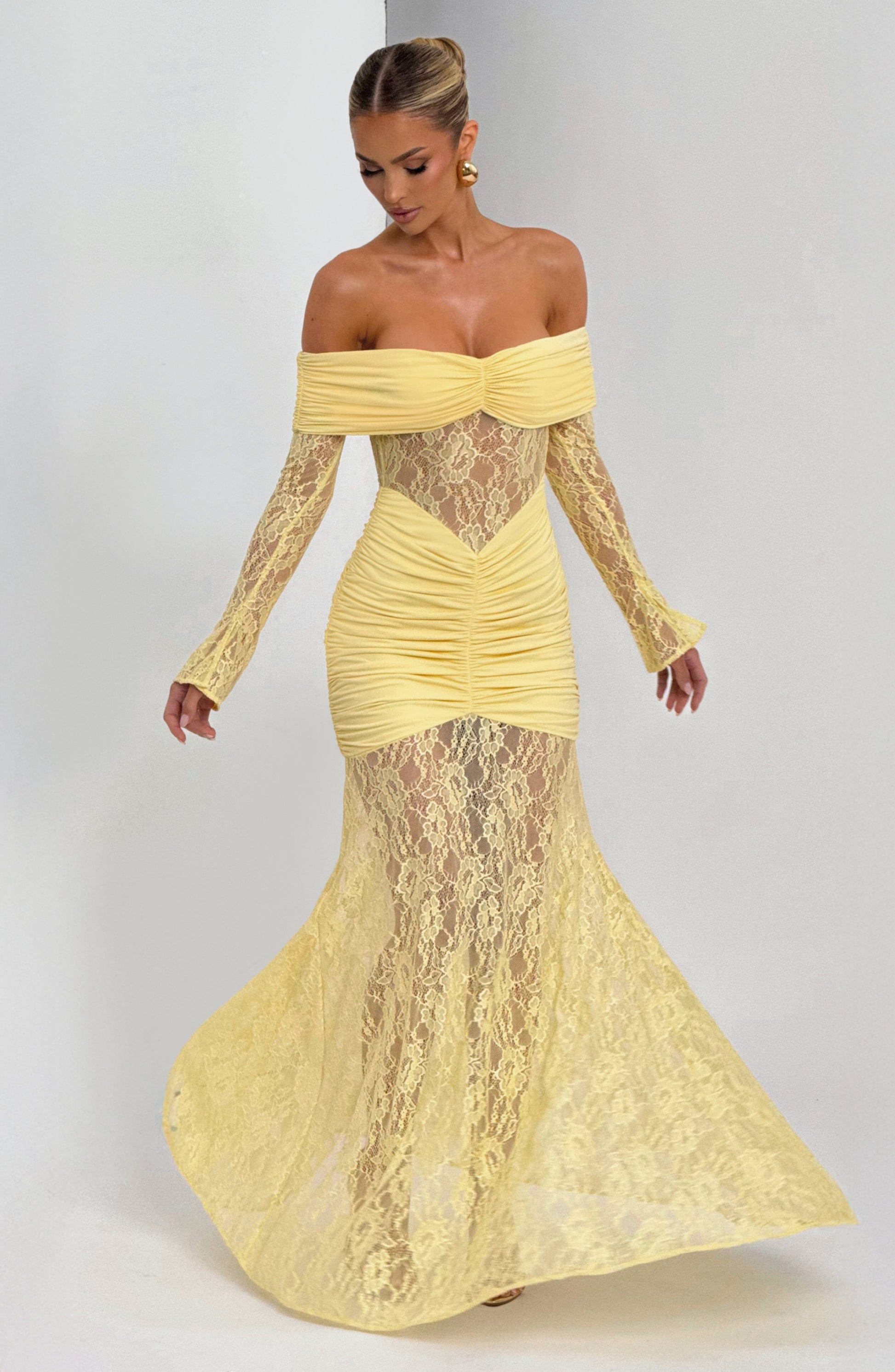 Sauline Maxi Haljina - Limun