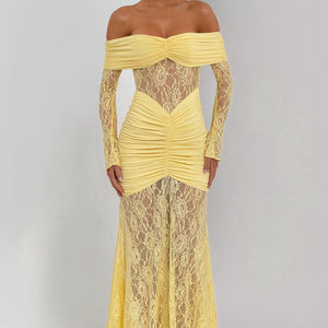 Sauline Maxi Haljina - Limun