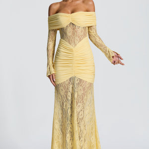 Sauline Maxi Haljina - Limun