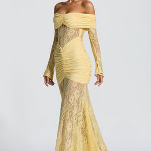 Sauline Maxi Haljina - Limun