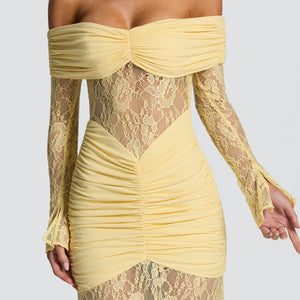 Sauline Maxi Haljina - Limun