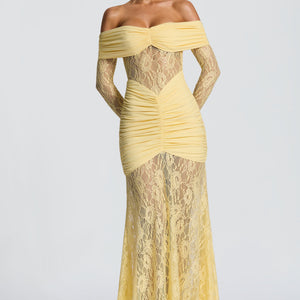 Sauline Maxi Haljina - Limun