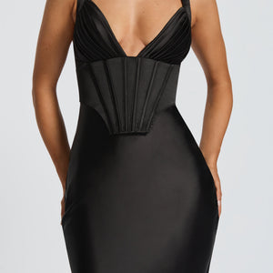 Shae Maxi Haljina - Crna