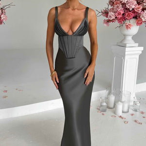 Shae Maxi Haljina - Antracit