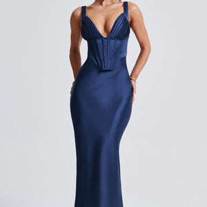 Shae Maxi Haljina - Mornarica