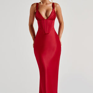 Shae Maxi Haljina - Crvena