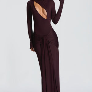 Tahnee Maxi Haljina - Šljivasta