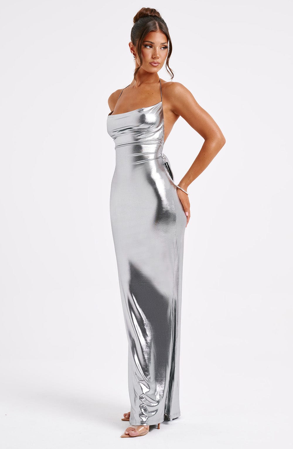 Talisa Maxi Haljina - Gunmetal