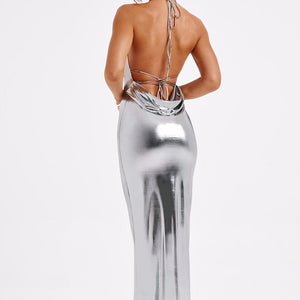 Talisa Maxi Haljina - Gunmetal