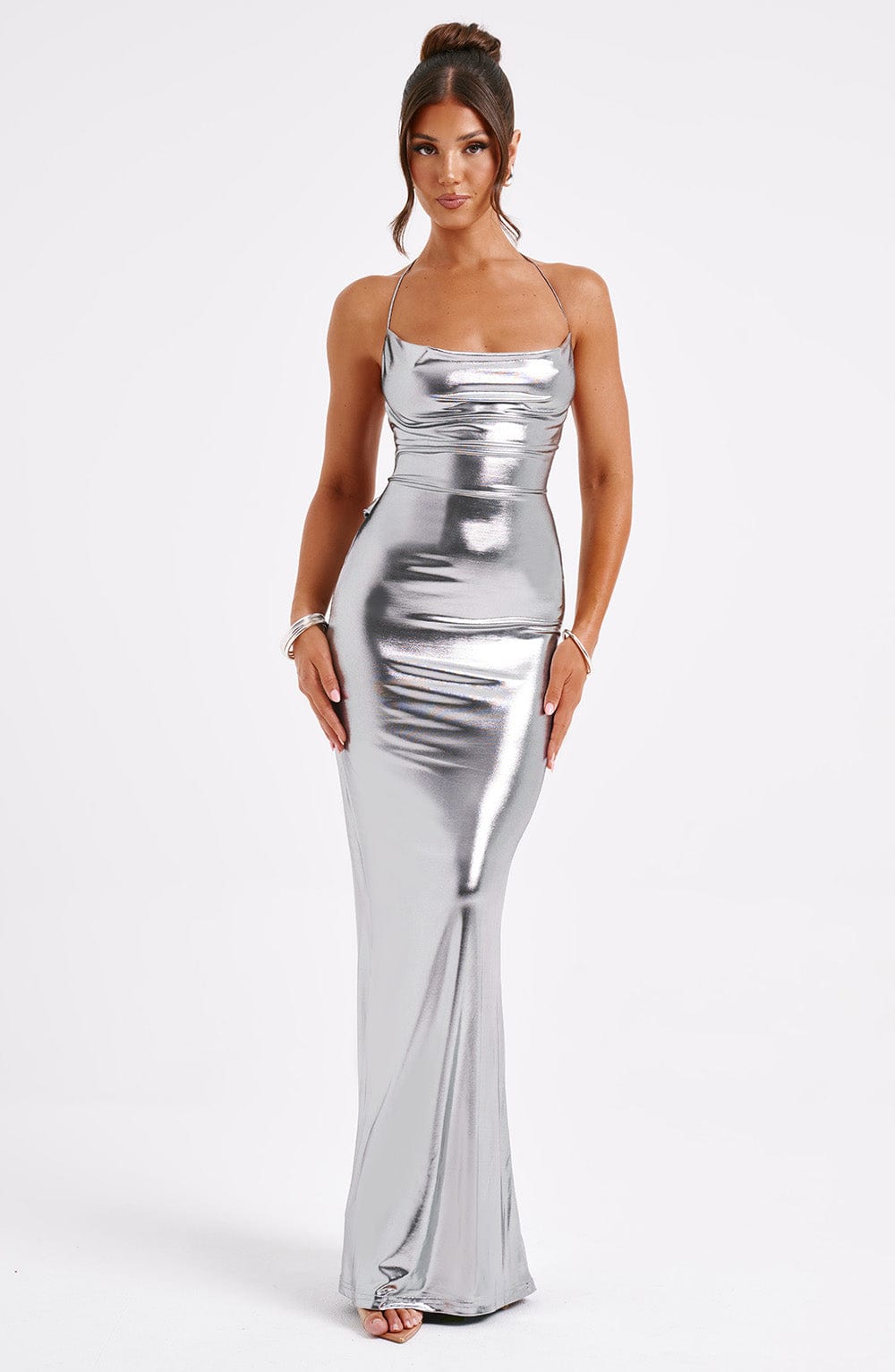 Talisa Maxi Haljina - Gunmetal