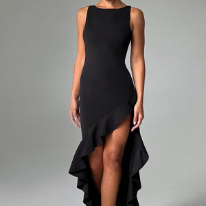 Theadora Maxi Haljina - Crna