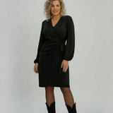 Haljina s sjajem - Crna