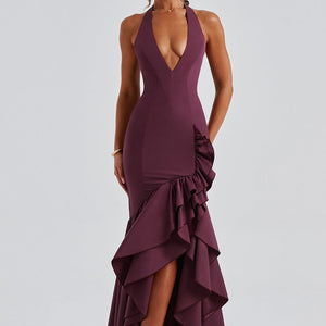 Veronique Maxi Haljina - Trešnja Lak