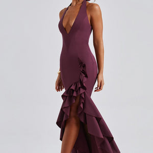 Veronique Maxi Haljina - Trešnja Lak