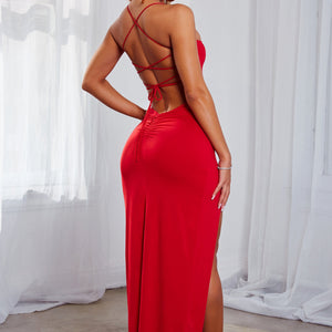 Victoria Maxi Haljina - Crvena