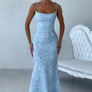 Whitney Maxi Haljina - Plava