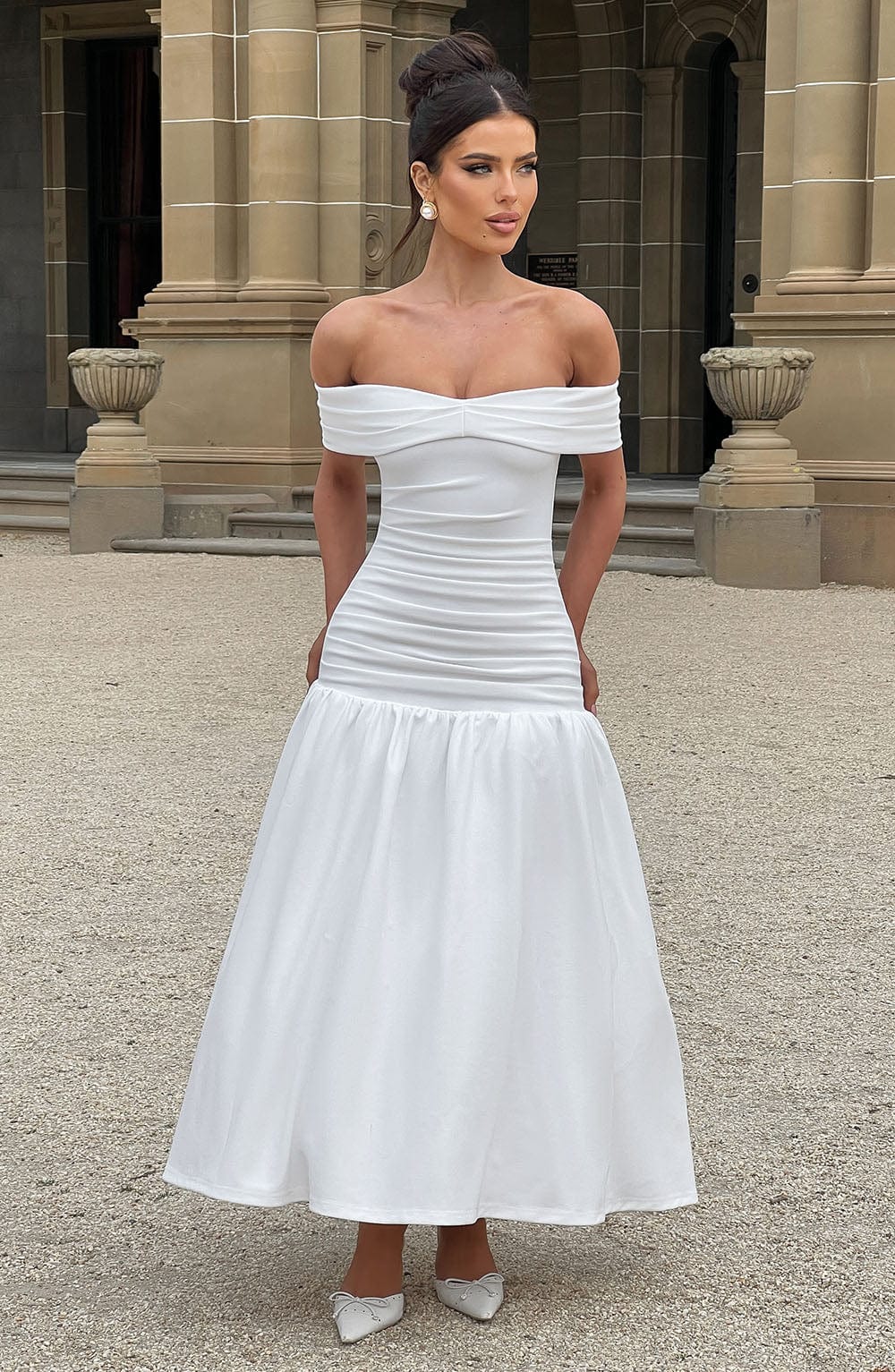 Wilhelmina Midaxi Haljina - Slonovača