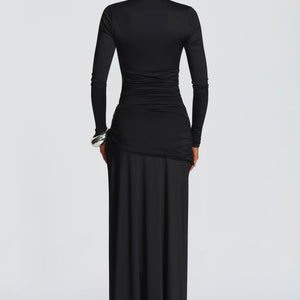 Ysabella Maxi Haljina - Crna