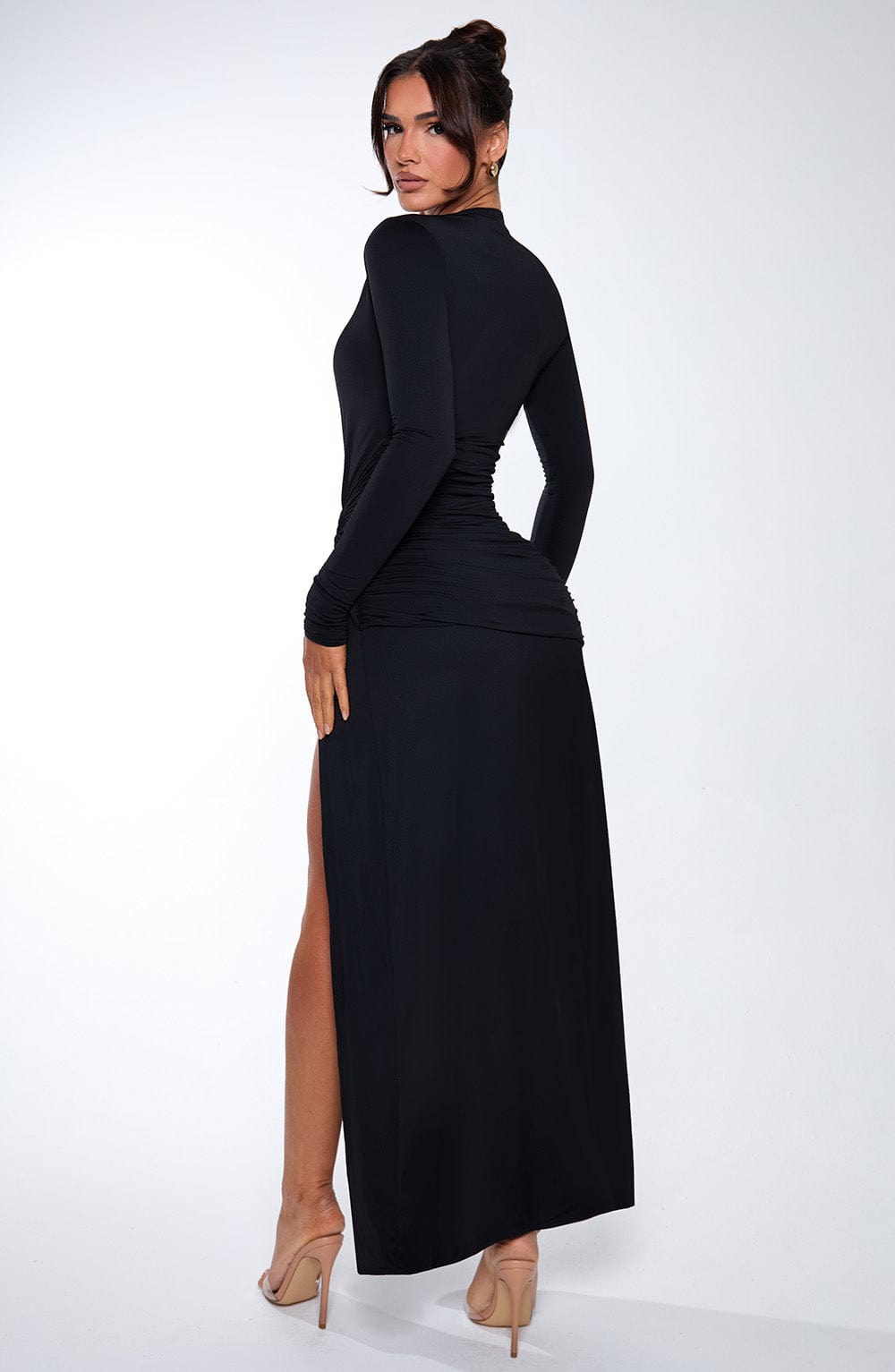Ysabella Maxi Haljina - Crna