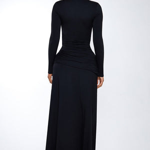 Ysabella Maxi Haljina - Crna